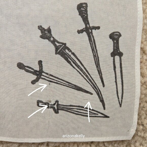 rag & bone Silk Dagger Scarf With Flowers Floral - Picture 5 of 11